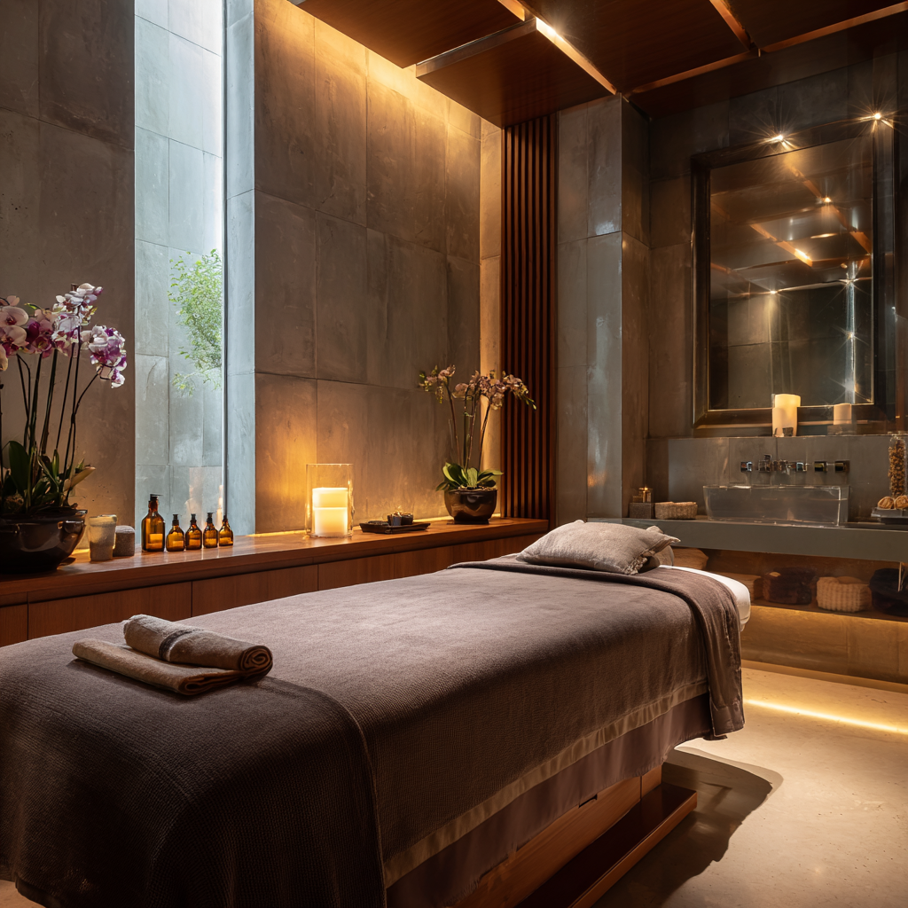 Spa and wellness area at RHAH Rehab